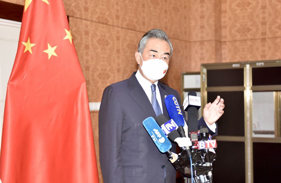 Wang Yi expounds on China's position on Taiwan question 