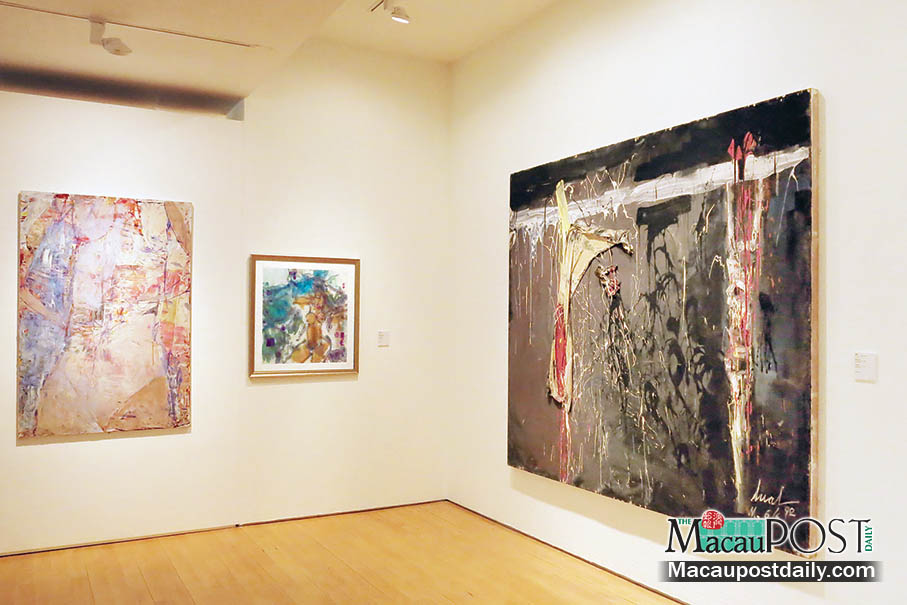 MAM exhibits local artists’ abstract paintings