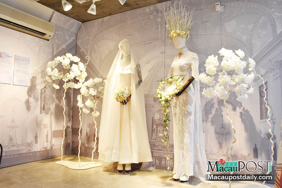 Floral design meets bridal dress design