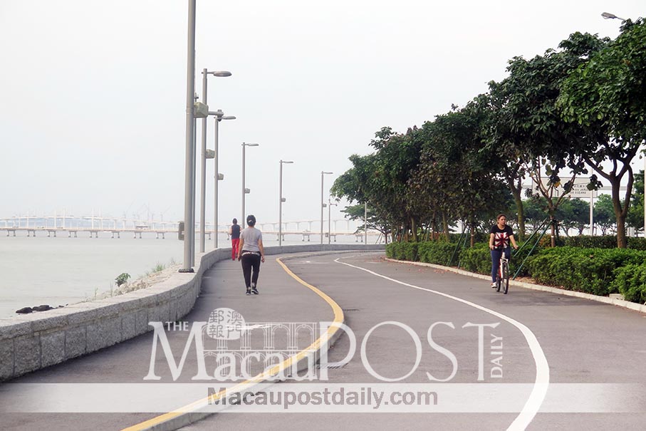 Govt plans 6-km-long Taipa-Coloane cycle track