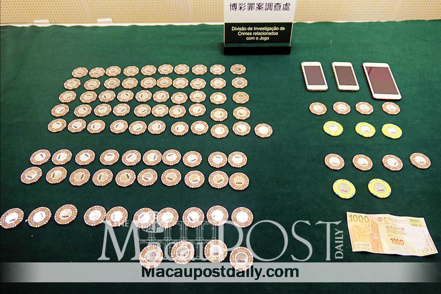 Duo exchange fake HK$10,000 chips  for real ones: police 