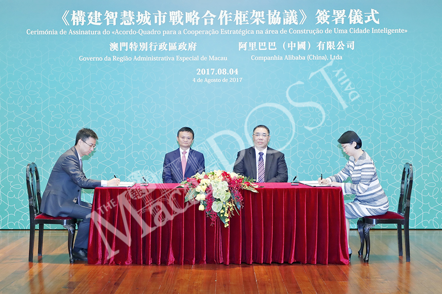 Govt inks smart city deal with Alibaba