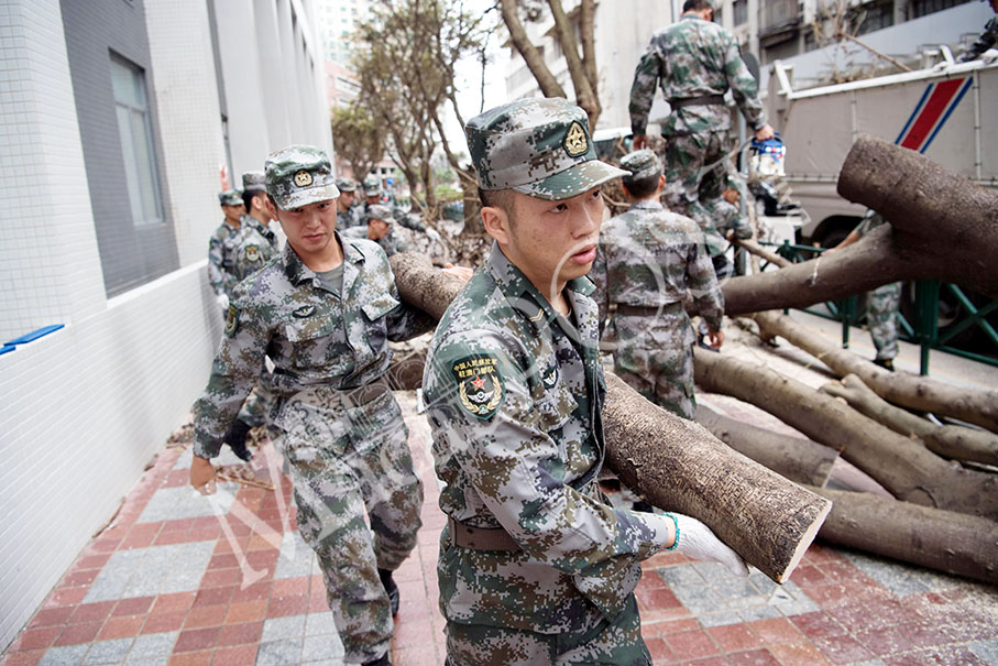 PLA ‘saviours’ come to Macau’s rescue 