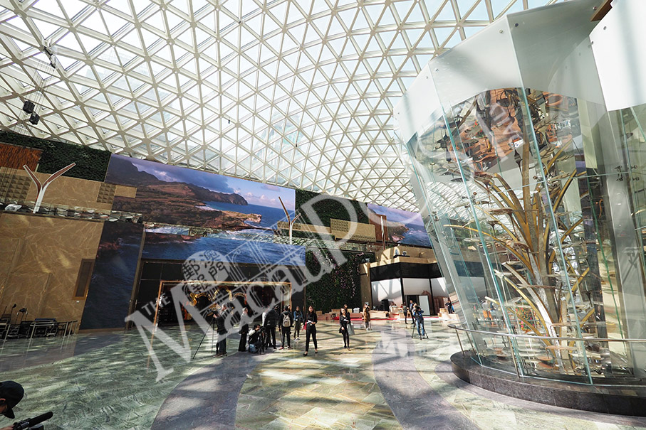 MGM COTAI, blending art & high-tech, opens today