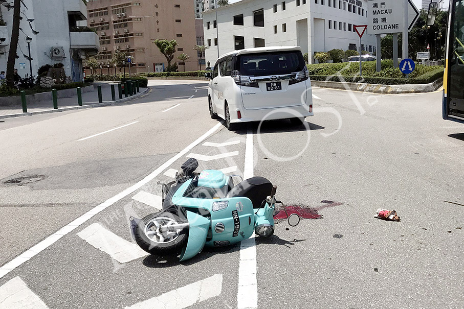 Scooter rider dies in crash with car