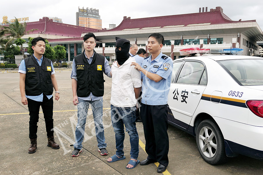 Mainland transfers suspected thief to Macau