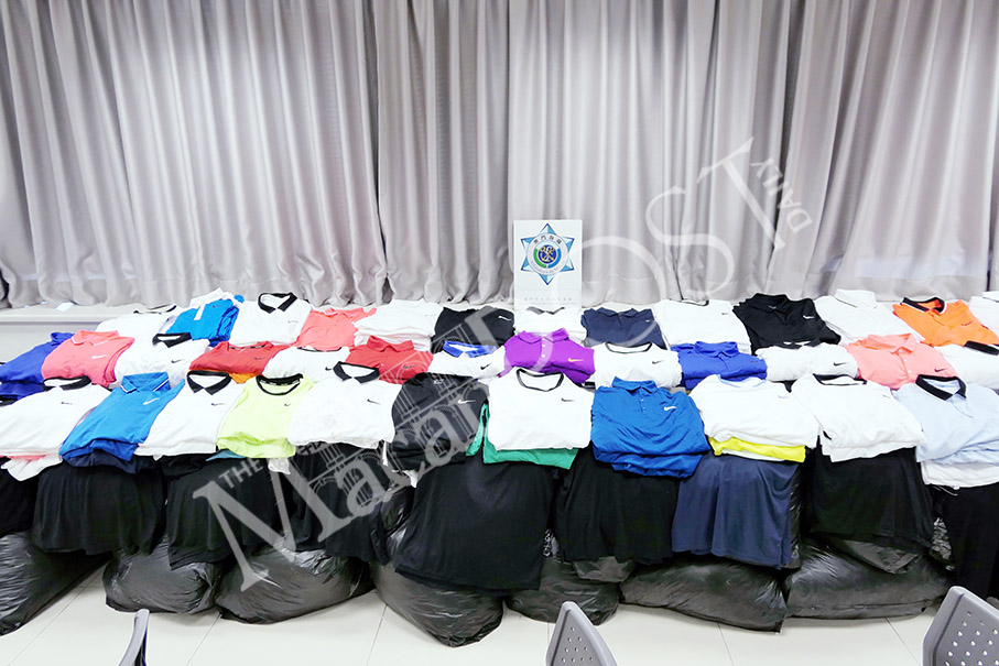 Customs nabs 21 smuggling  fake sports shirts