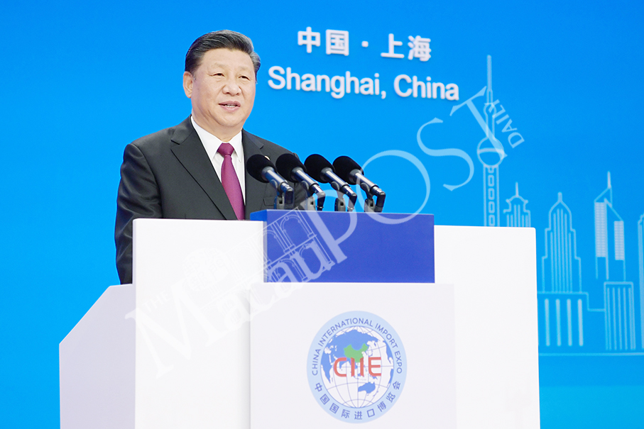 Xi opens nation’s 1st import expo, calls for open world economy