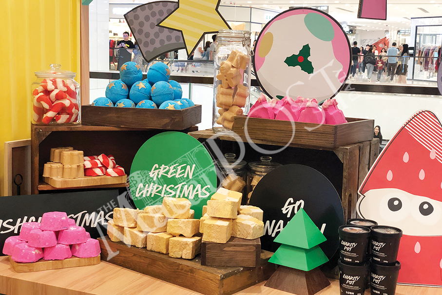 Lush goes green  for Christmas