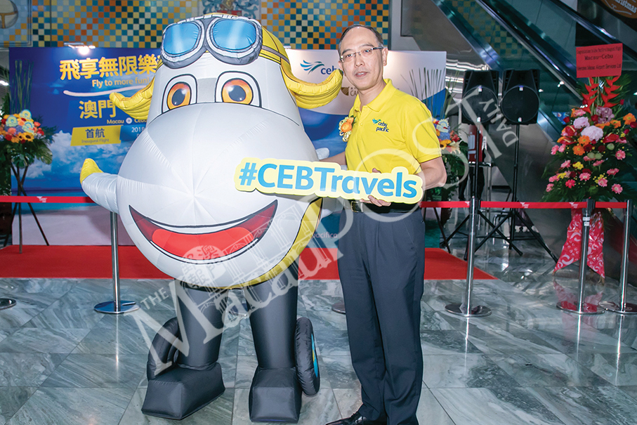 Cebu Pacific launches flights Macau-Cebu direct flight