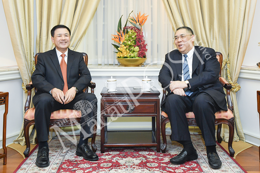 Chui, Public Security Vice Minister Wang vow to strengthen ‘indispensable’ cooperation