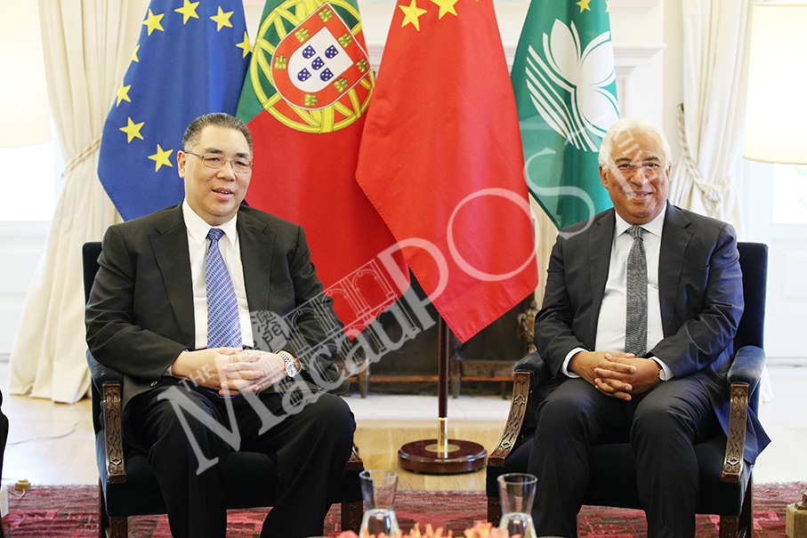 Costa praises Macau’s role in enhancing Portugal-China ties