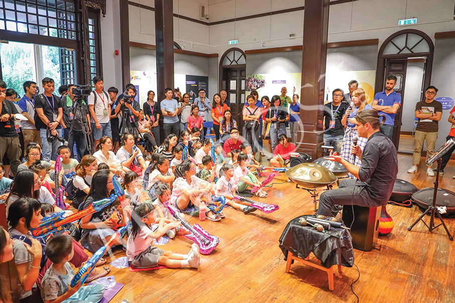 ‘Enchanted’: Percussion expert taking local audience to far-away world with handpan