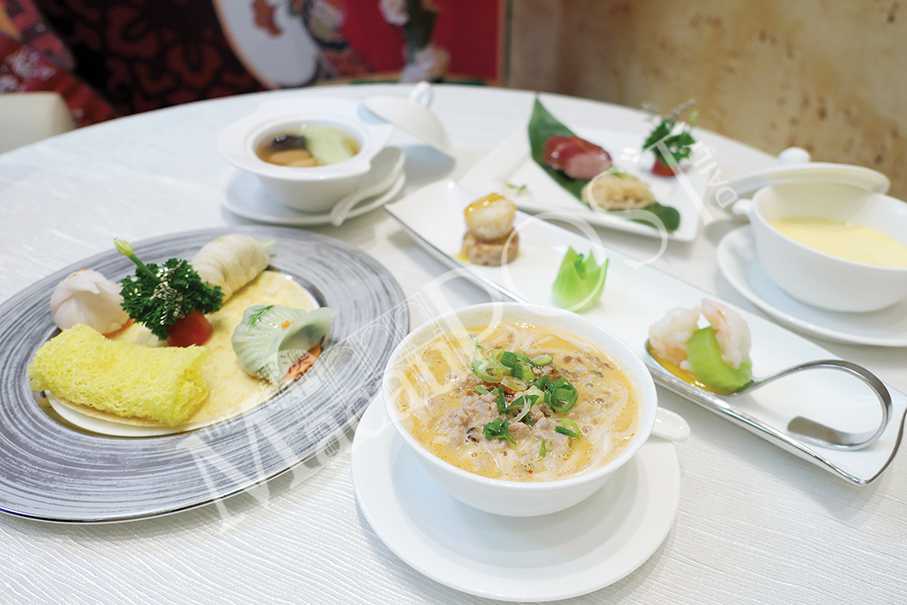 Okura’s Chinese lunch set features dim sum essentials