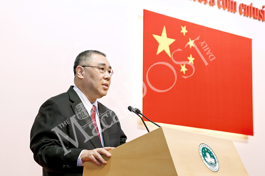 Macau a shining example of ‘One Country, Two Systems’ practice: Chui