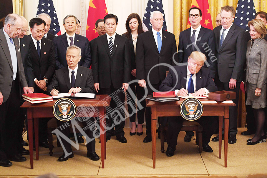 China, US sign ‘momentous’ trade deal