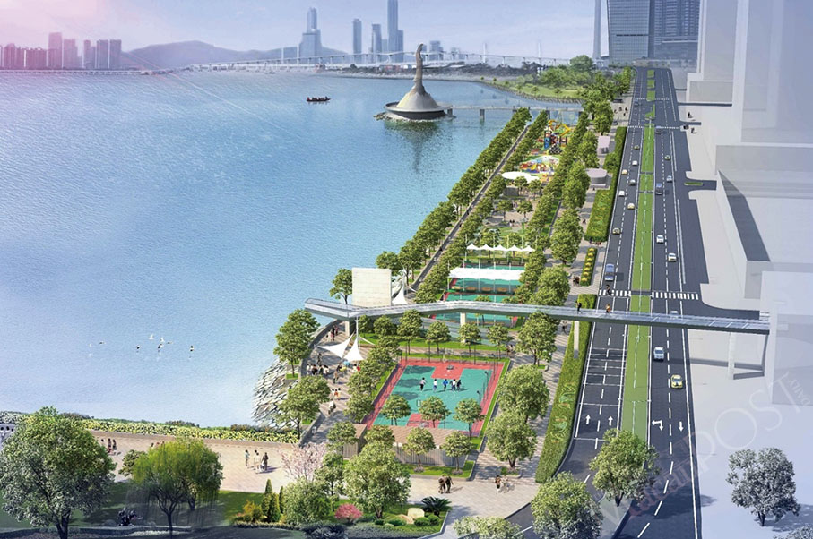 IAM to build south shore waterfront green promenade 