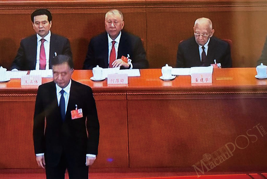 Edmund Ho Hau Wah attends CPPCC session