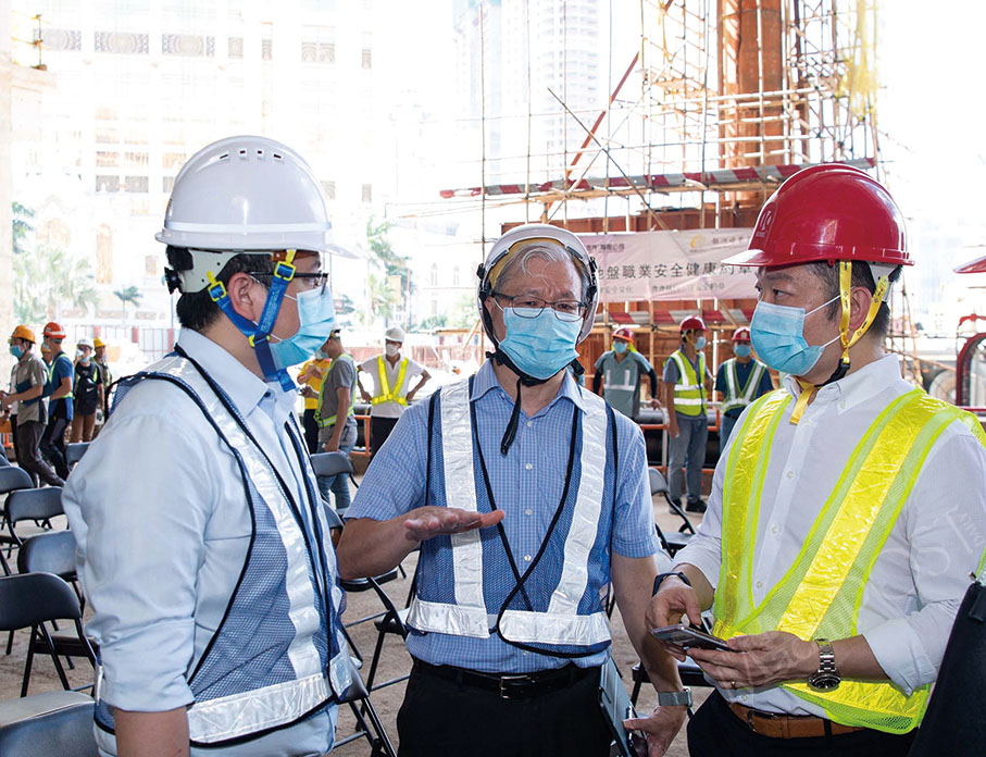 GEG signs safety  charter with contractor  for new Cotai project