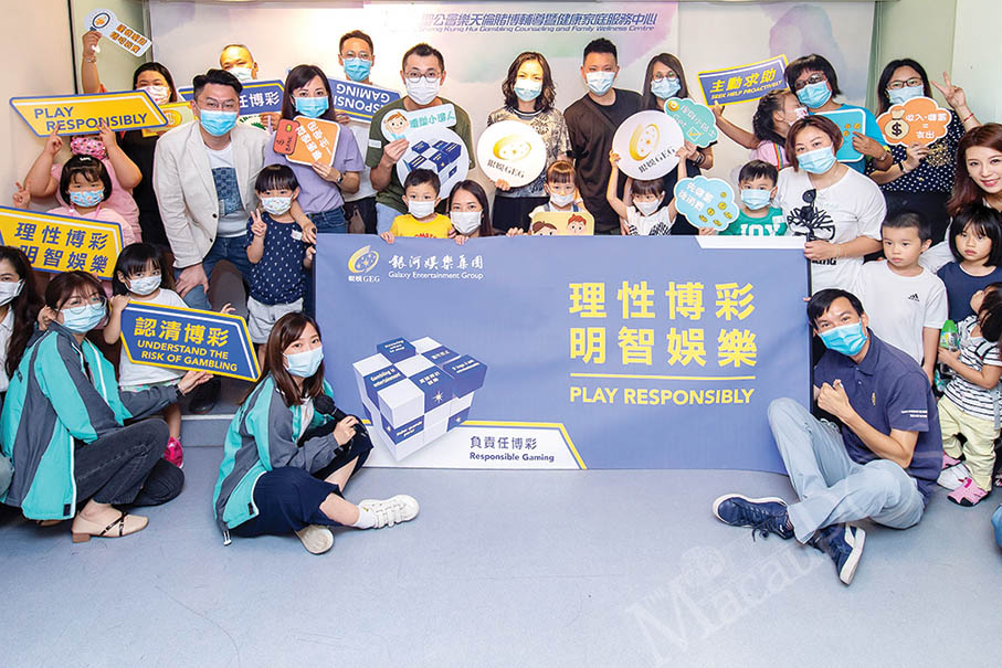 GEG works with NGOs to promote responsible gaming