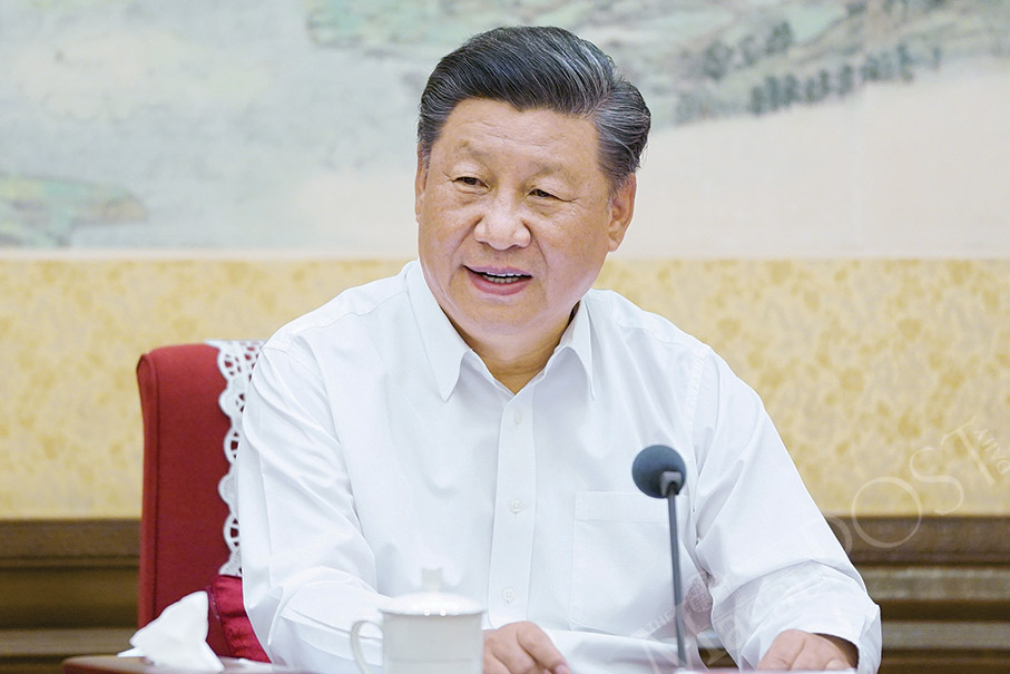 Xi stresses long-term perspective in economic, social planning