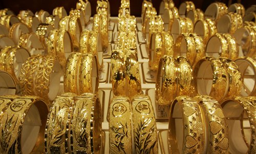 Gold jewellery imports drop 64 pct in July 