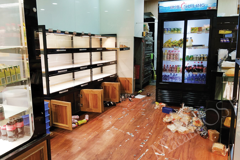 Bakery staff seriously hurt after hit by bread shelf