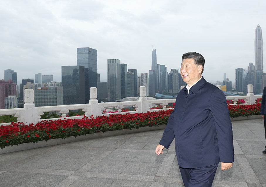 Xi outlines Shenzhen’s historical mission