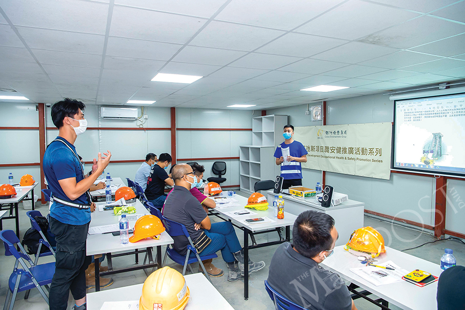 GEG invites CPTTM to hold occupational safety and health training