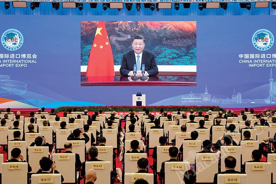 Xi says nation aims to turn itself into market for world