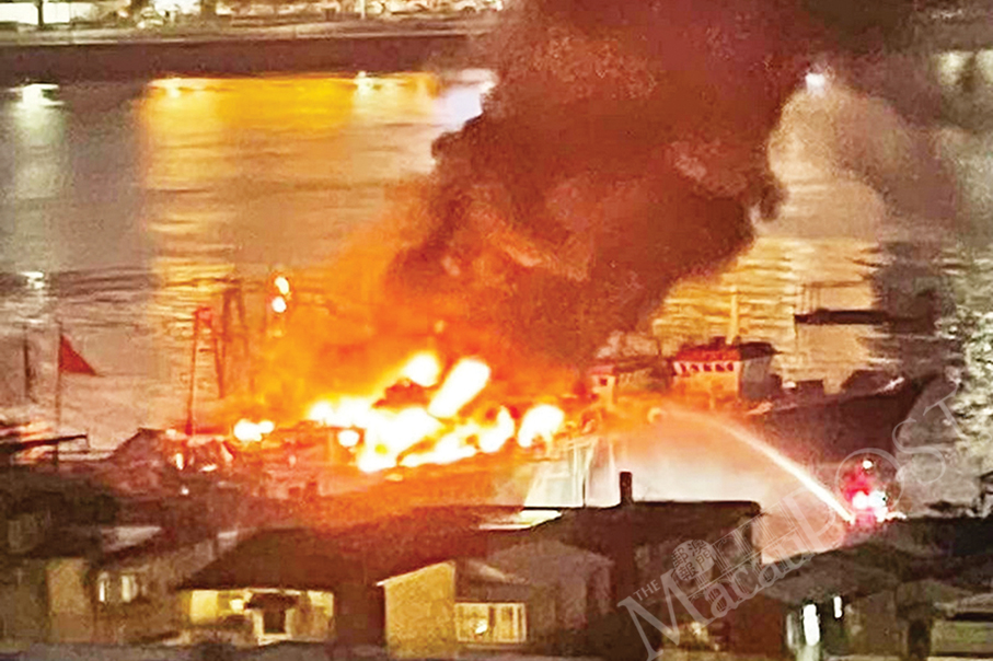 Fire damages 3 fishing boats in Inner Harbour, 1 injured