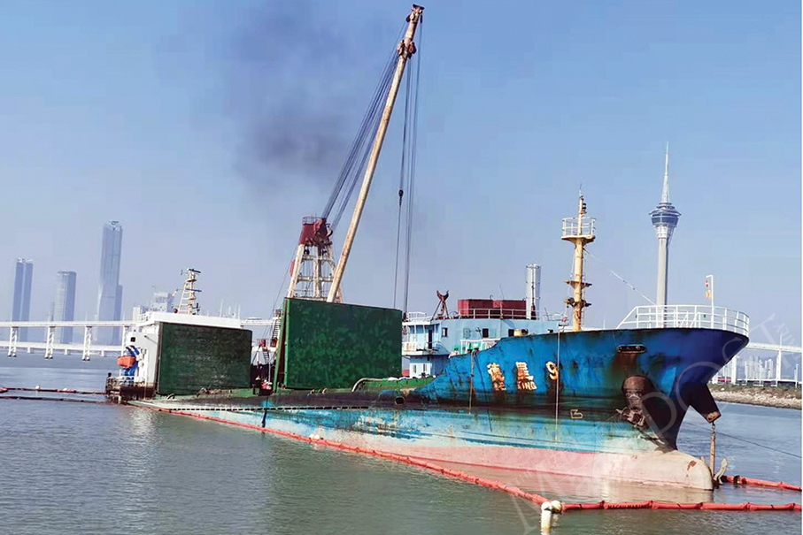 Wrecked cargo ship salvaged & removed by owner off Nape: govt