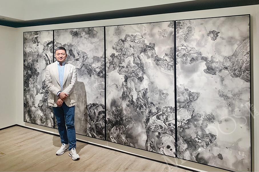 Tai Xiangzhou uses ink paintings to create ‘immortal fantasy’ 