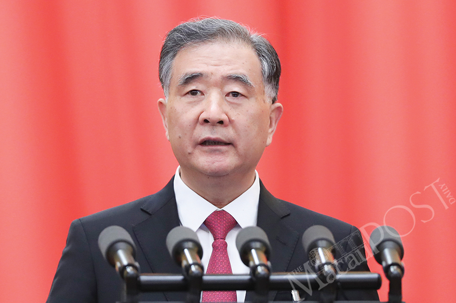 Wang urges CPPCC members to support ‘patriots governing HK’