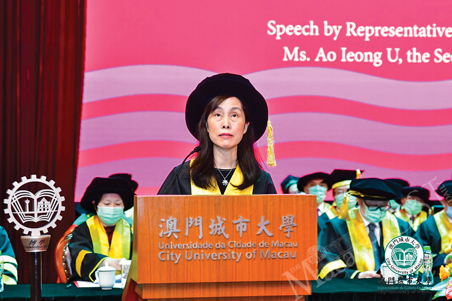 Govt will implement ‘Loving the Country, Loving Macau’ principle for higher education: Ao Ieong