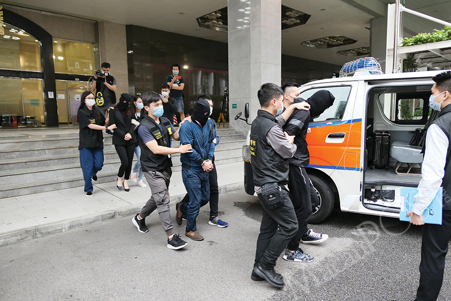 Trio nabbed for laundering HK$9 million: police