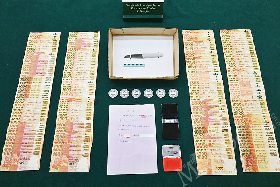 Mainlander robs gambler of chips worth HK$500,000 at knifepoint in guestroom