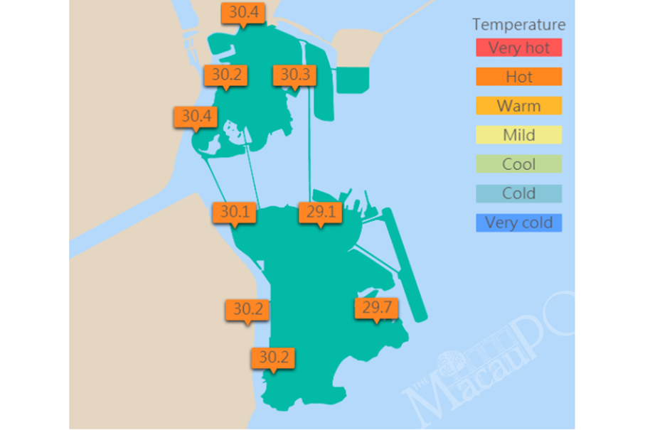 Weather station issues year’s 1st Orange hot weather alert 