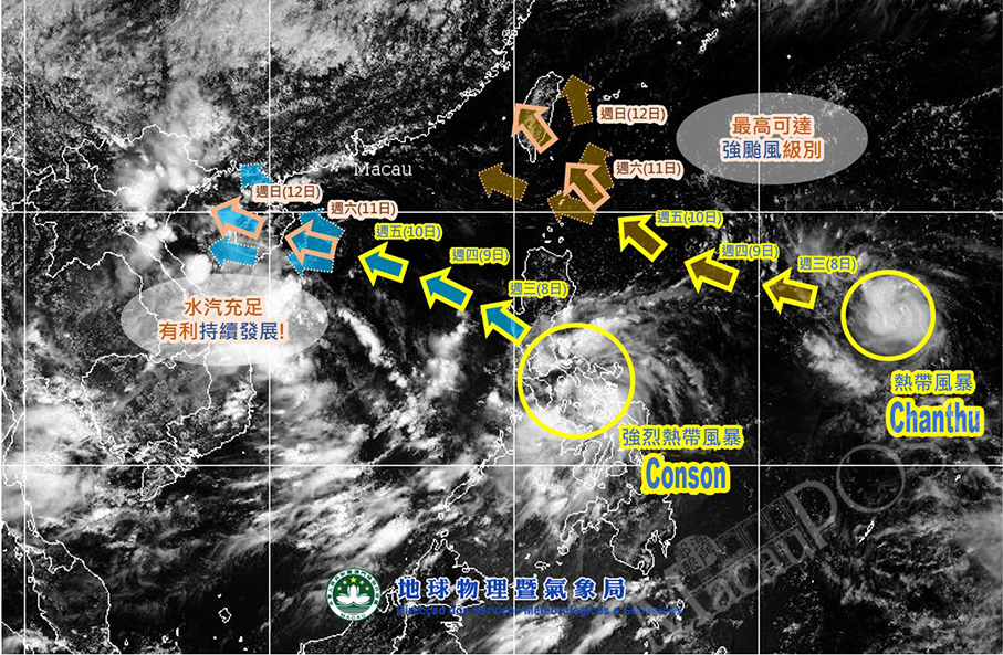 ‘Conson’ to bring hot weather mid-week & heavy rain at weekend: observatory