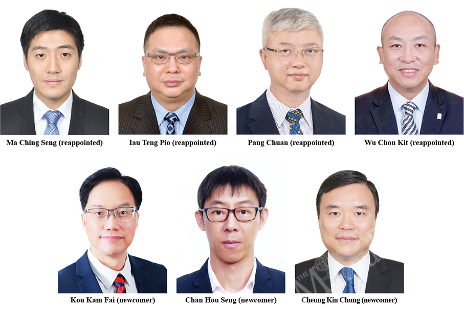 Ho appoints 7 lawmakers, incl 3 newbies