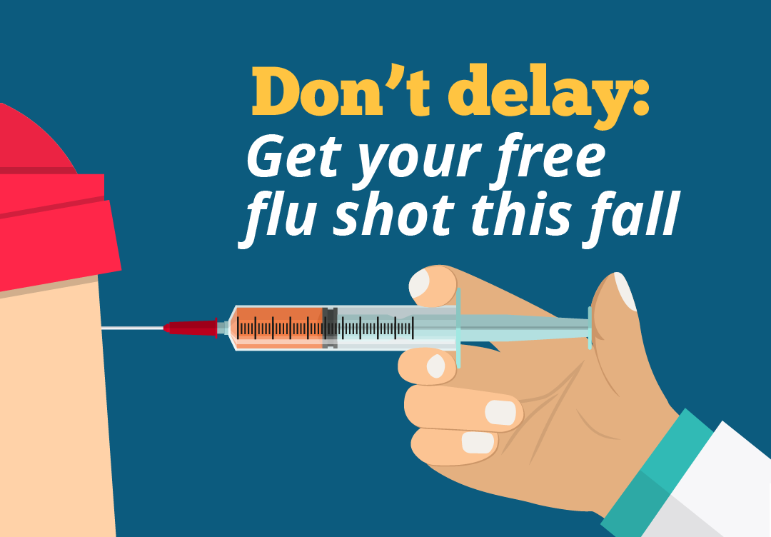 Free flu shots available for all residents from today