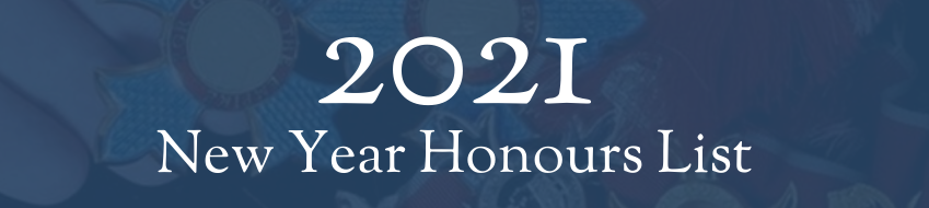 2021 Honours List commends 10 individuals, 12 entities