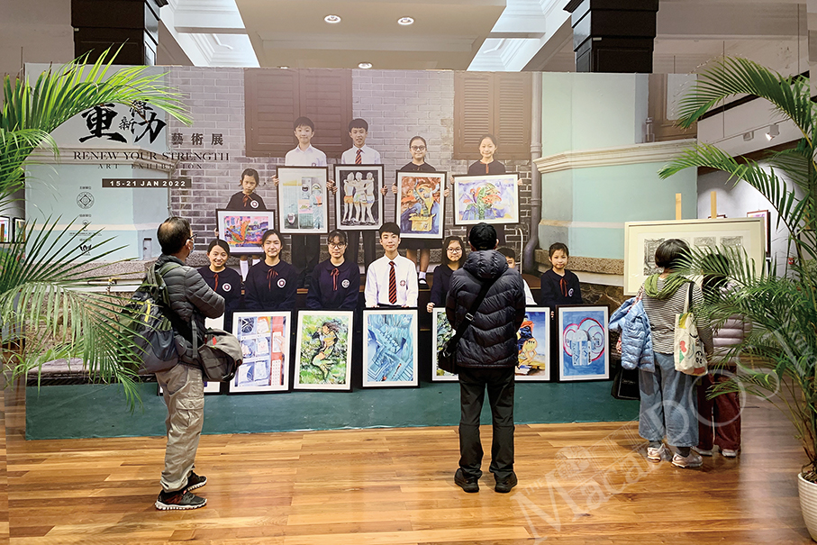 ‘Renew Your Strength’ by Pui Ching Middle School urges public to appreciate art with curiosity