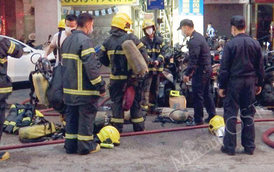 Firemen suspect eatery caught fire due to grease clogging pipe