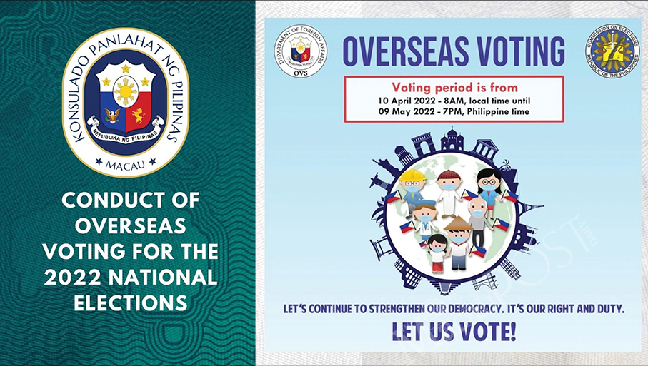 Overseas voting period for 2022 Philippine presidential election kicks off