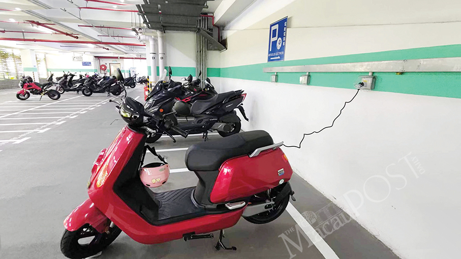 50 e-motorcycle charging stations added to 10 public carparks: eco bureau 