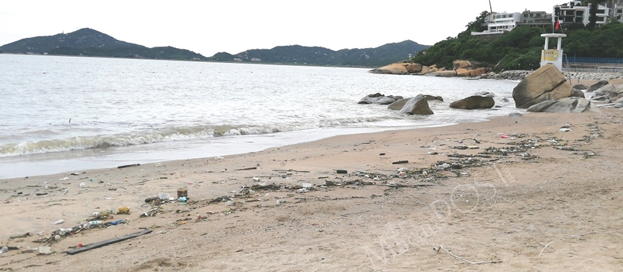 Rubbish on Cheoc Van Beach increases: DSAMA