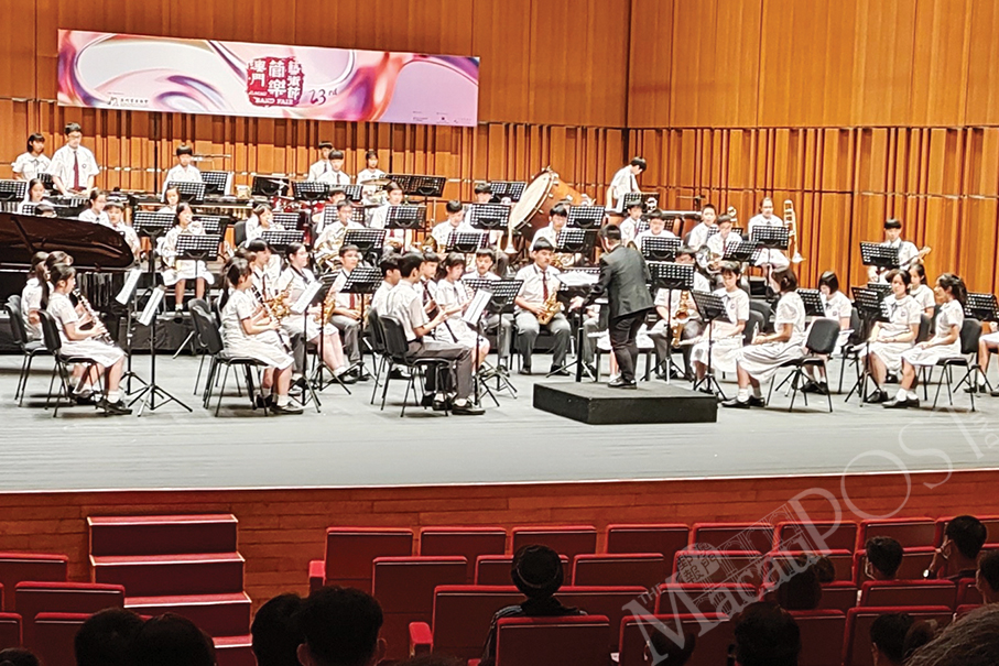 Thunderous applause for Macau's Pui Ching Symphony Band 