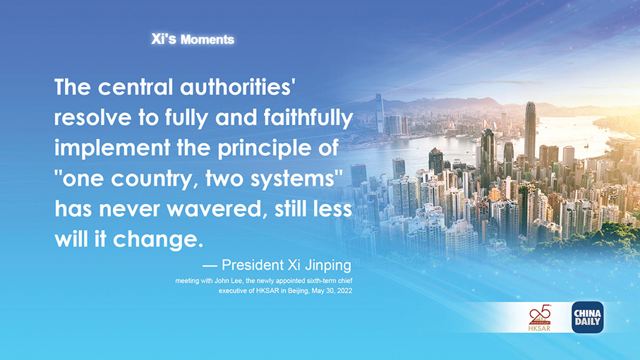 HK poised for greater success under  ‘One Country, Two Systems’