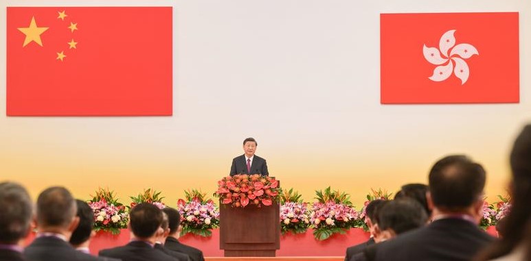 Xi's remarks draw blueprint for development of Hong Kong: FM spokesperson